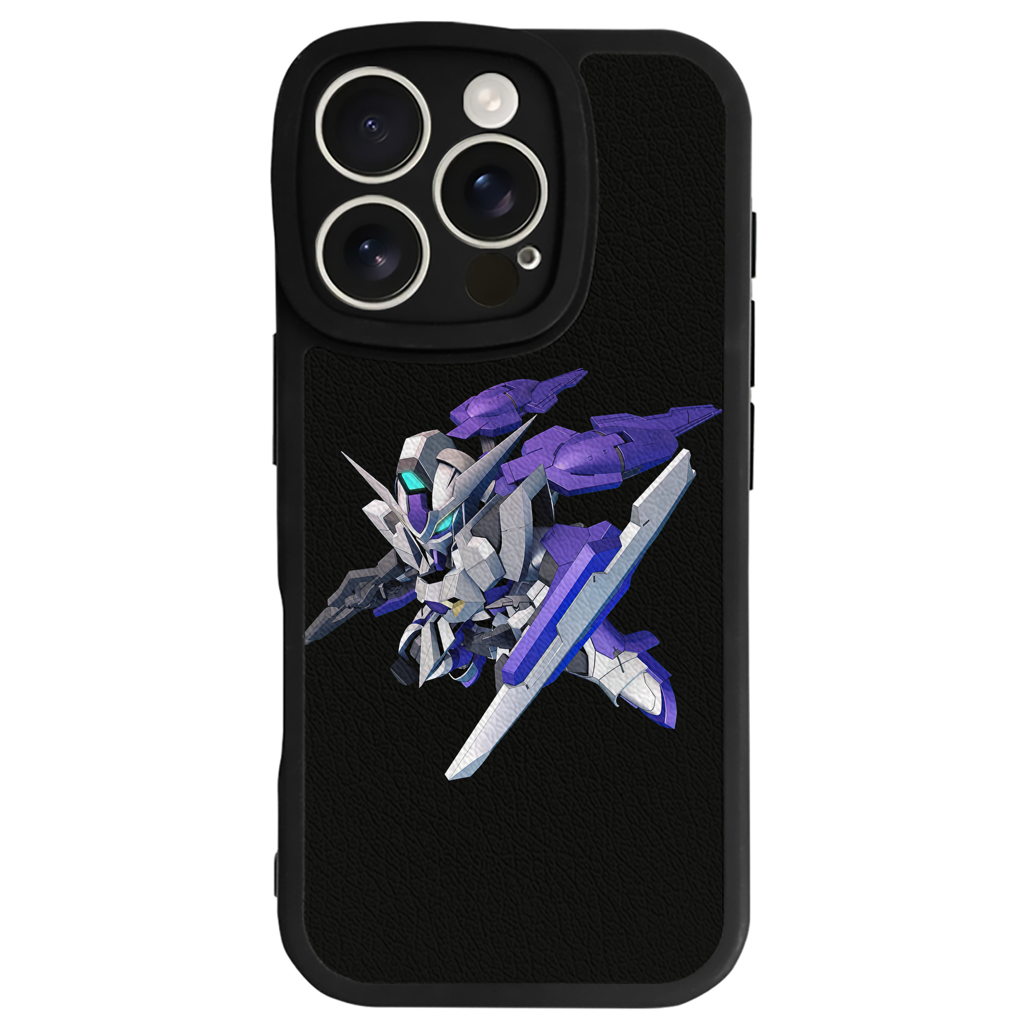 （画像用） 機動戦士ガンダム Mobile Suit Gundam 【iPhone 16シリーズ対応】シリコンスマホケース（レザー調） 材質：シリコン